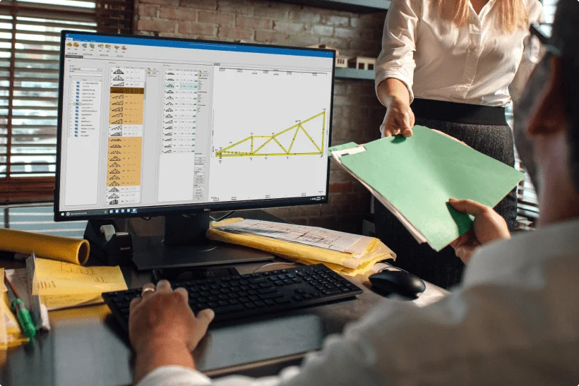 truss design software in use